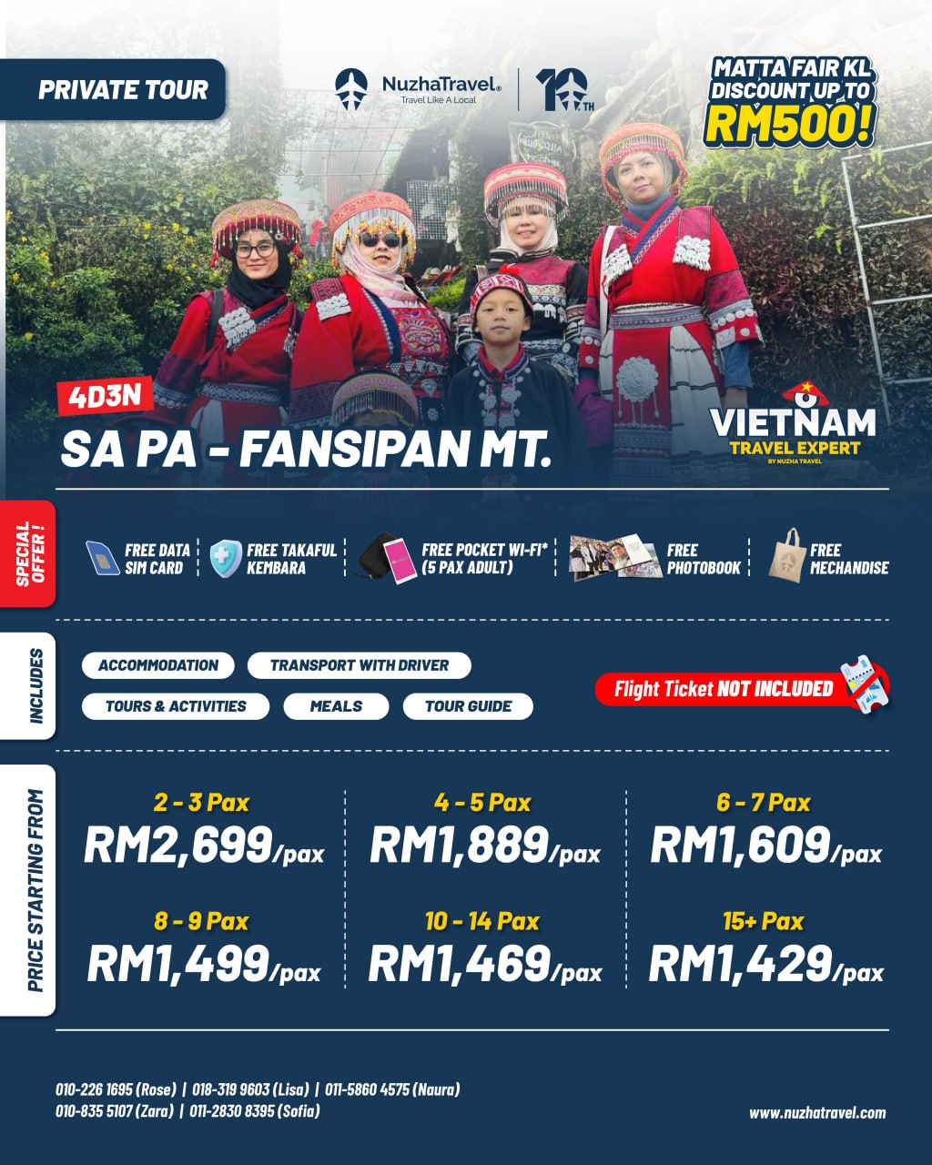 Matta Fair Nuzha Travel KL Apr 2026