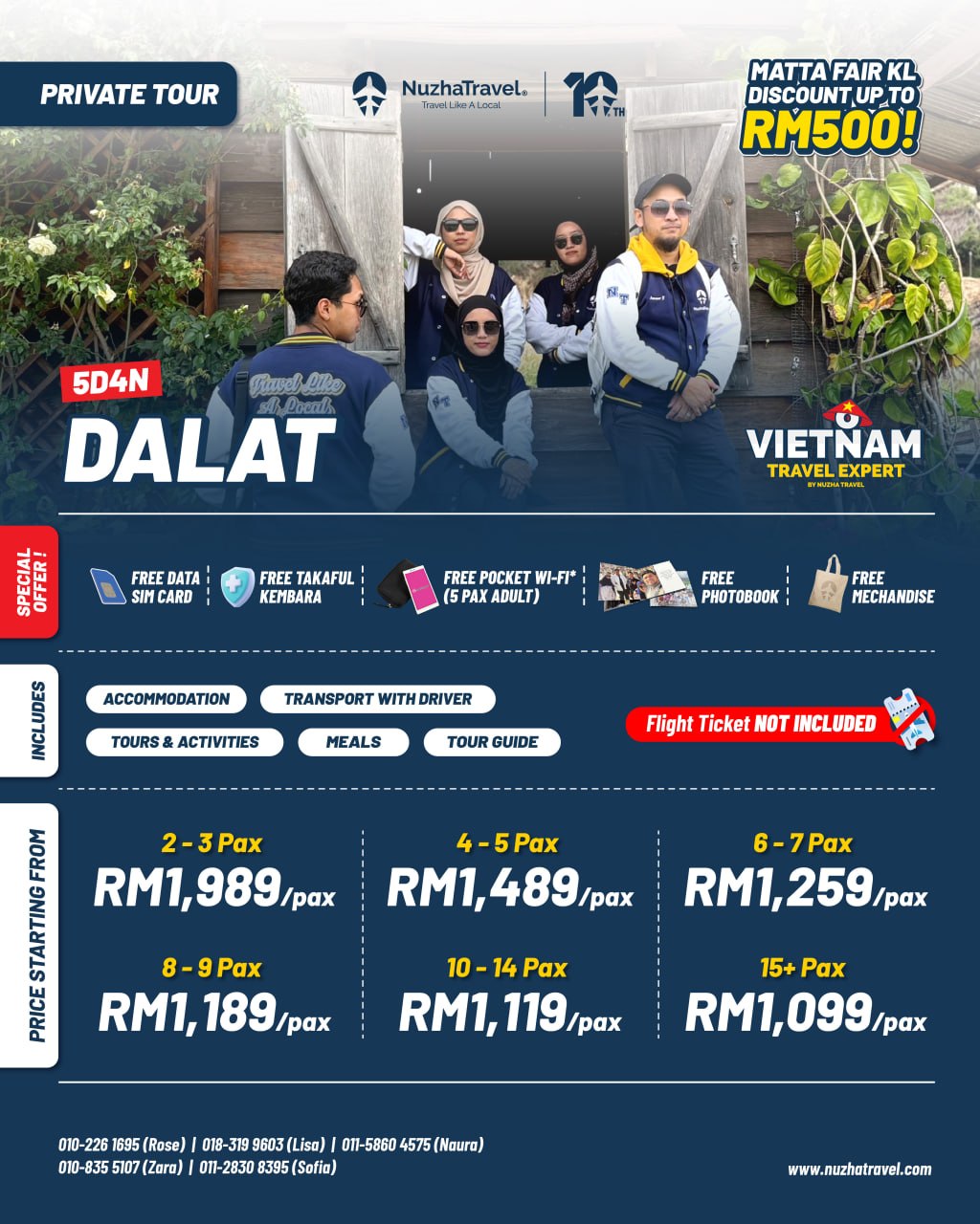 Matta Fair Nuzha Travel KL Apr 2026