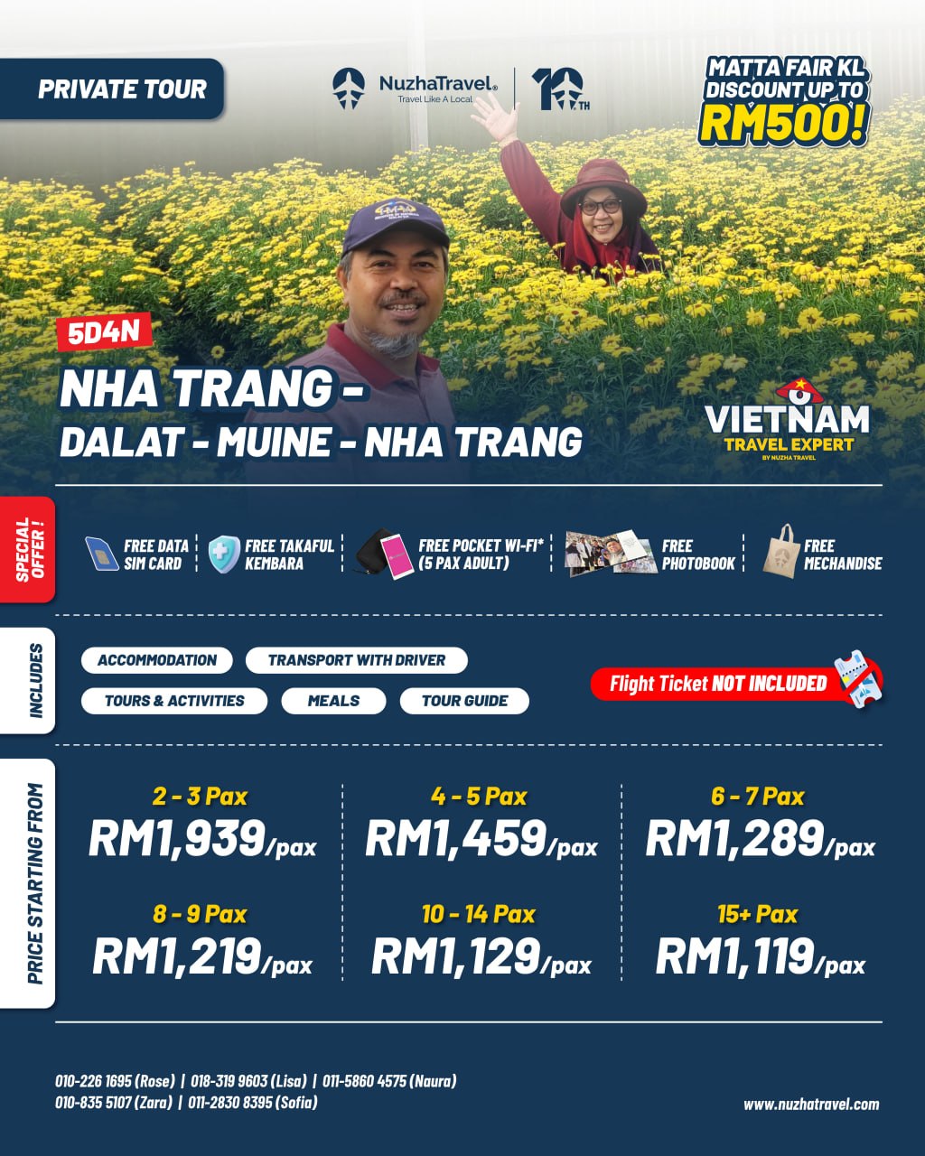 Matta Fair Nuzha Travel KL Apr 2026