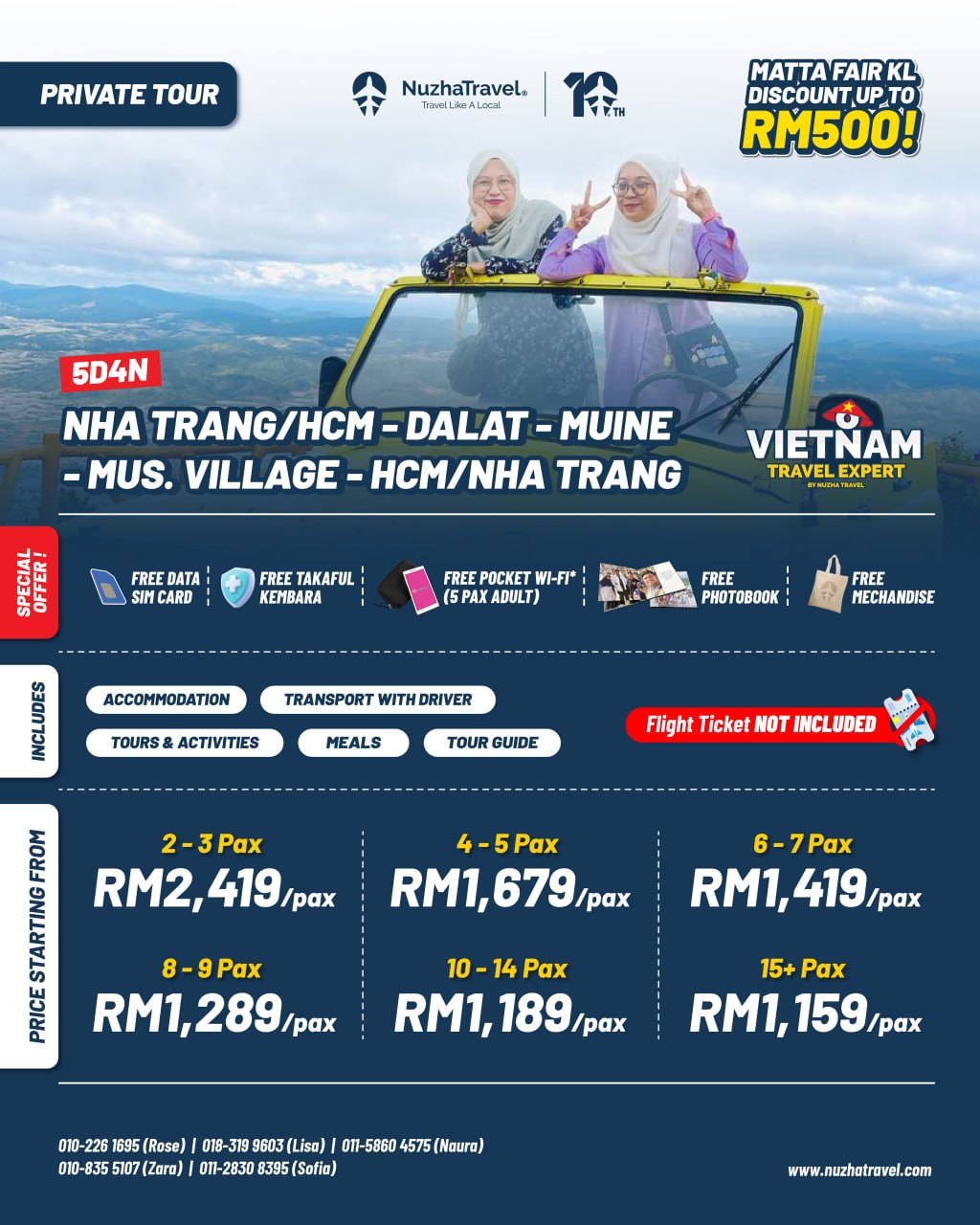 Matta Fair Nuzha Travel KL Apr 2026