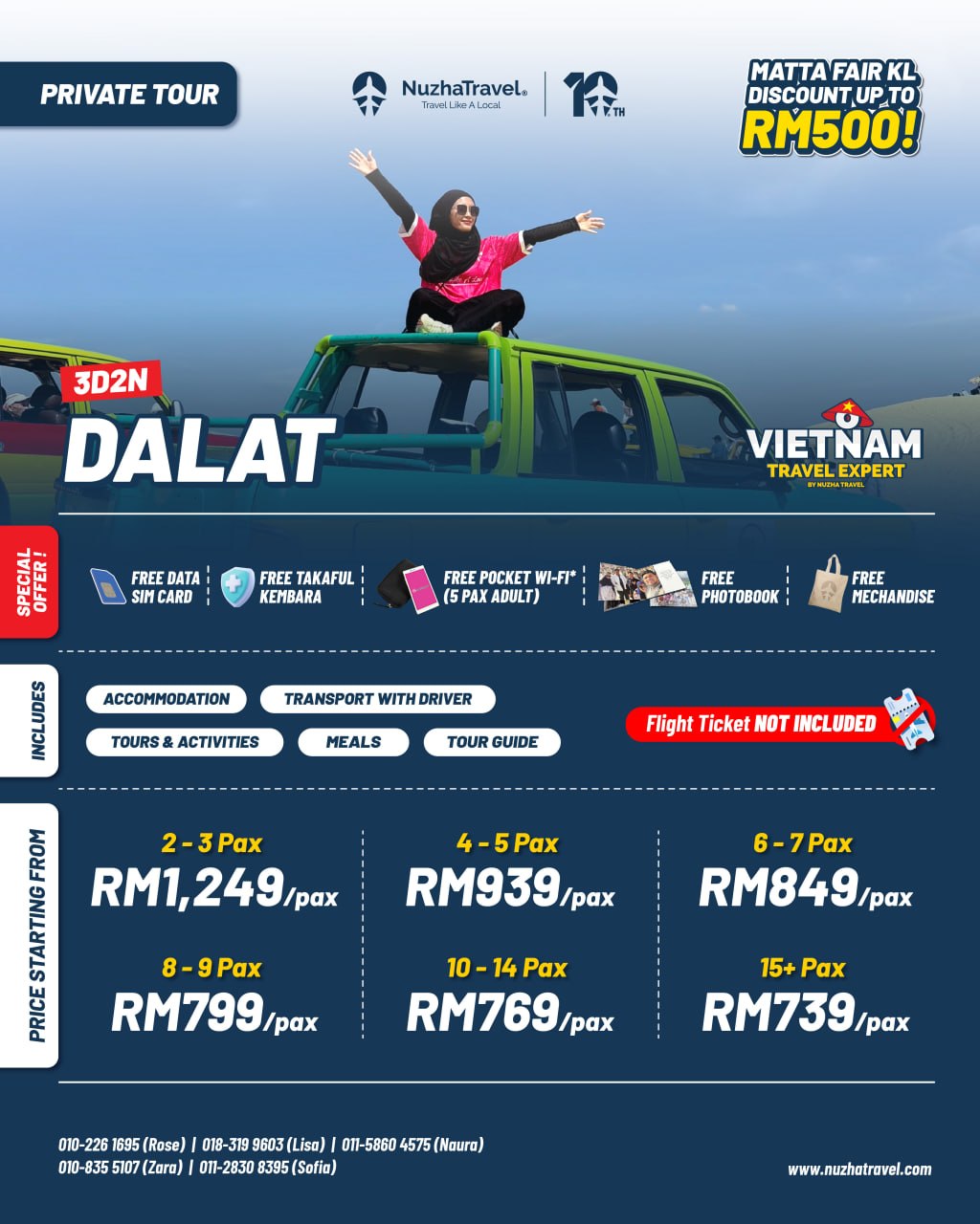 Matta Fair Nuzha Travel KL Apr 2026