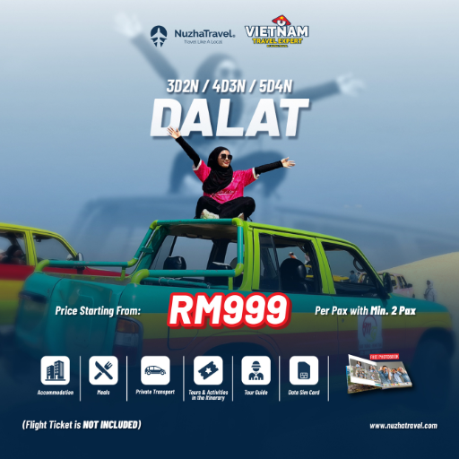 Pakej Travel ke Vietnam-Dalat