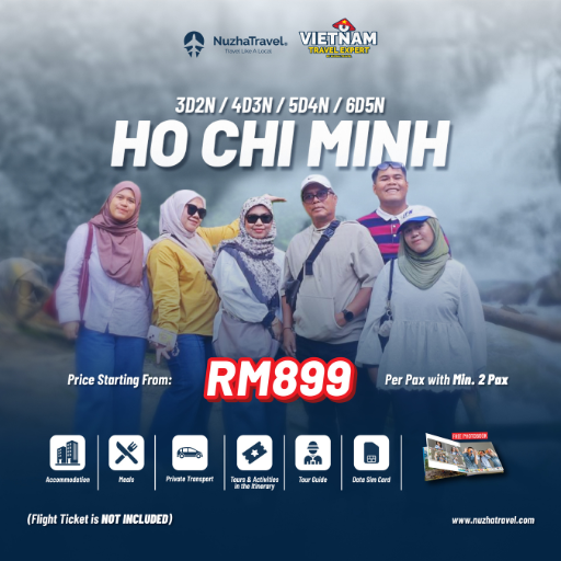 Pakej Travel ke Vietnam-Ho Chi Minh