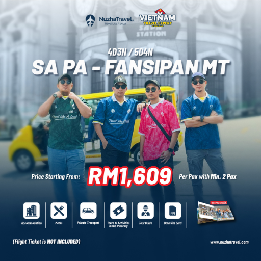 Pakej Travel ke Vietnam-Sapa Fansipan