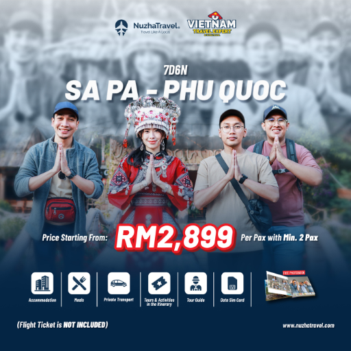 Pakej Travel ke Vietnam-Sapa Phu Quoc
